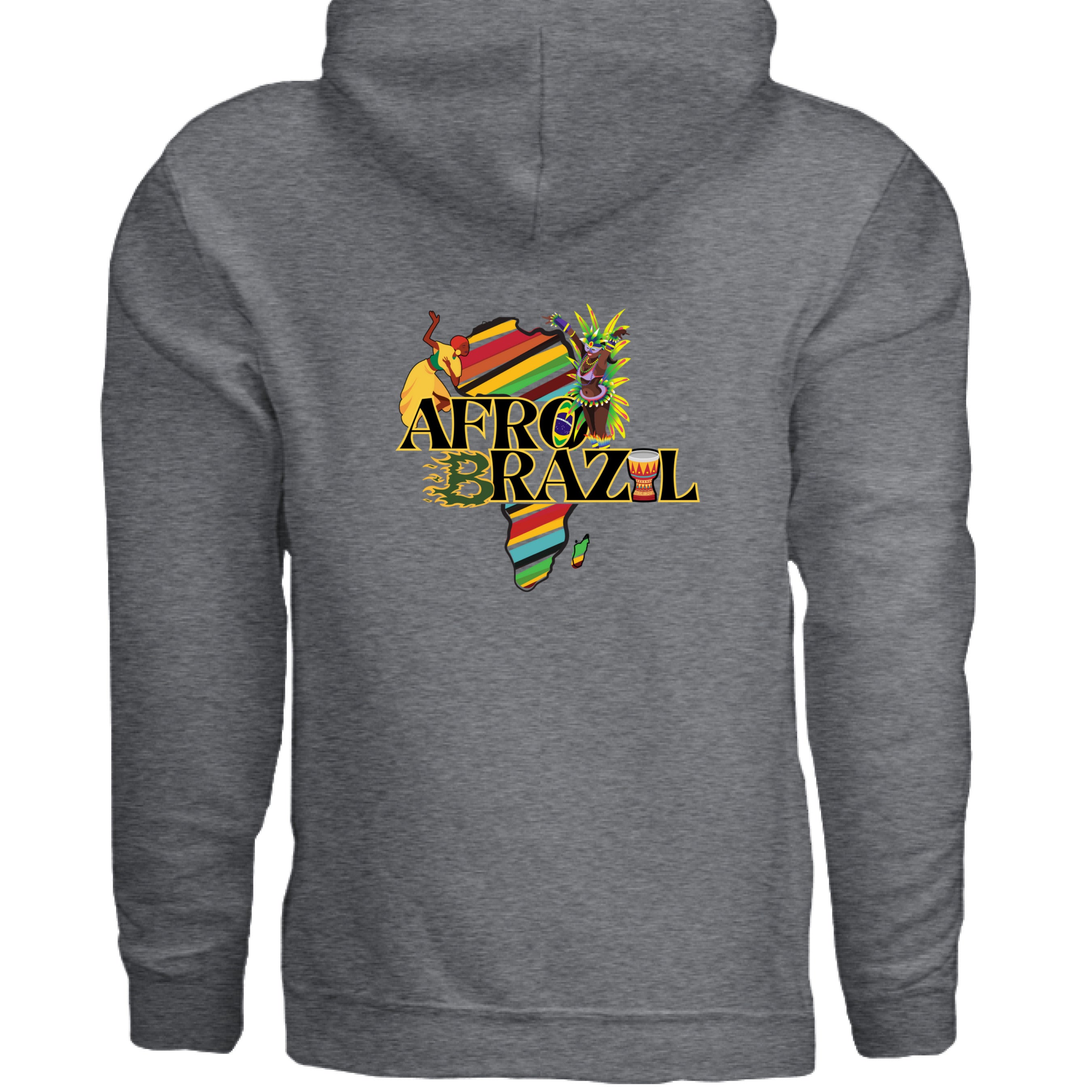 Dark Heather Grey - BACK